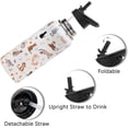 thumbnail image 2 of Insulated Water Bottle 32 oz, Cat Water Bottle with Straw and Lid, Reusable Leakproof Water Bottle Stainless Steel, Cat Lover Gifts for Women, 2 of 6