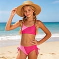 thumbnail image 2 of Mnyotv Girls Swimsuits Bikini Set 2 Pieces bathing suits Adjustable Shoulder Strap Swimwear summer clothes, 2 of 8