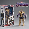 thumbnail image 1 of Marvel Avengers Figura de acción Poupées Jouets, Thanos, MEDk Buster, Iron Man, services.com America, Thor, Wolverine, Black Panther, 17cm zhangmengya LED, 1 of 2