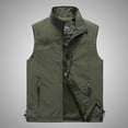 thumbnail image 4 of Chaleco de primavera y otoño para hombre, chaleco informal para exteriores para fotografía de jóvenes y mediana edad, chaleco de pesca, chaqueta deportiva para hombre, 4 of 6