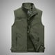 thumbnail image 3 of Chaleco de primavera y otoño para hombre, chaleco informal para exteriores para fotografía de jóvenes y mediana edad, chaleco de pesca, chaqueta deportiva para hombre, 3 of 5