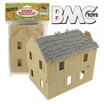thumbnail image 1 of BMC WW2 Bombed French Farm House - Plastic Army Men Playset Accessory, 1 of 4