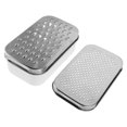 thumbnail image 1 of unbranded Rallador Para Cocina Con Caja Y Doble Cara Acero Inoxidable Ideal Para Queso Y Vegetales, 1 of 8