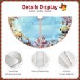 thumbnail image 5 of Bingfone Christmas Tree Skirt Mat Christmas Decoration Interior 30"-Sea And Fish, 5 of 8