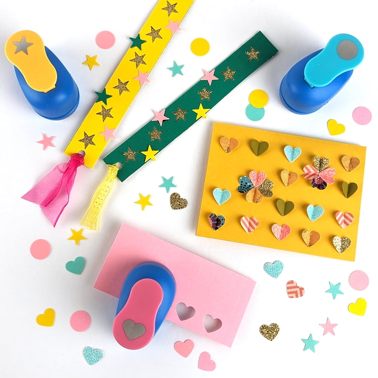 Craft Punch Set, Star, Circle & Heart photo 7