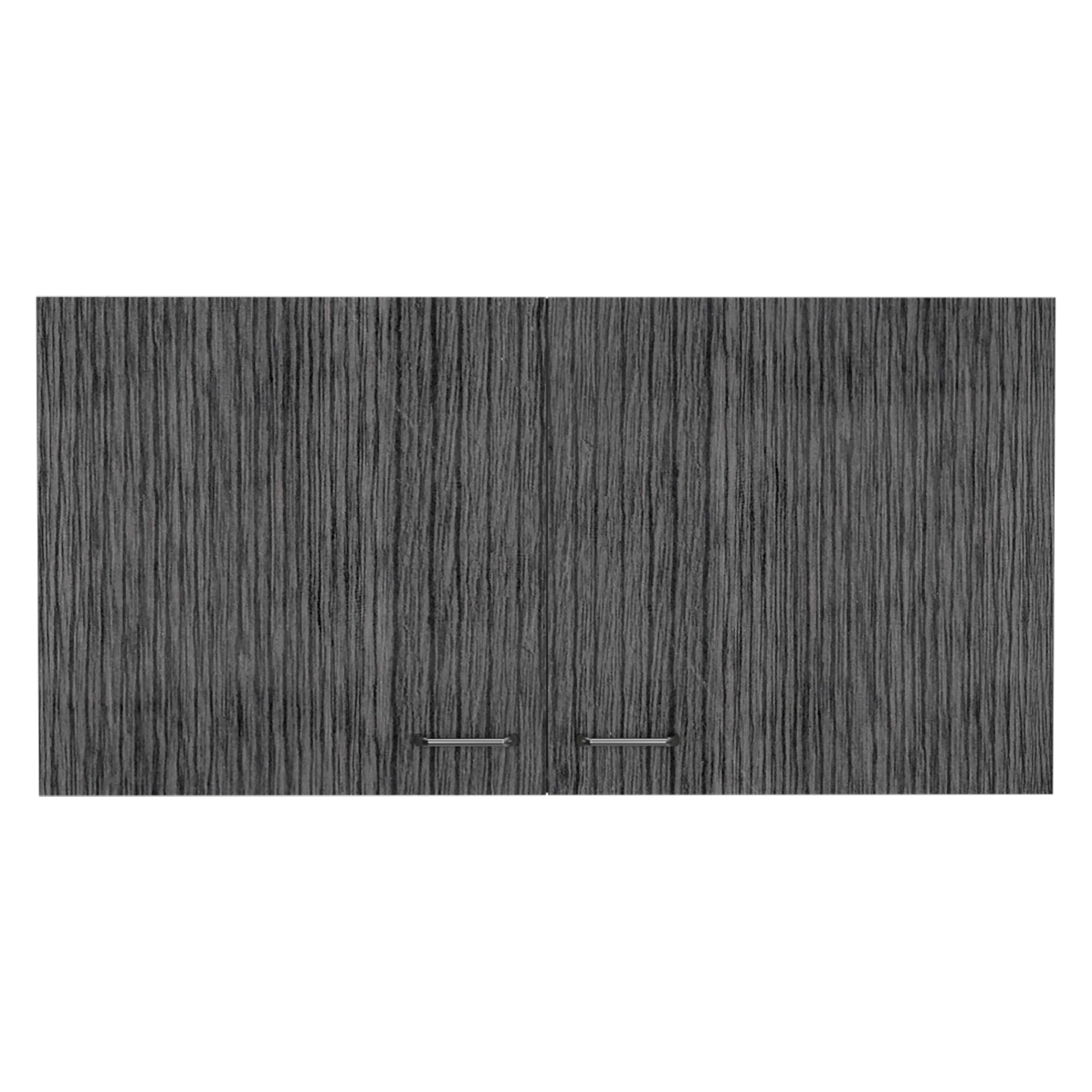 Boahaus Avignon Wall Cabinet (White-Smokey Oak)
