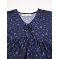 thumbnail image 4 of Moomaya Womens Printed Peplum Top, V Neck Viscose Summer Crop Top, 4 of 9