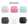 thumbnail image 4 of For Samsung Galaxy Buds 3 Pro/Buds 3 Case Cover 2024 with Secure Lock Clip, Rugged Shockproof Samsung Galaxy Buds 3/3 Pro Protective Hard Cover Shell for Men Women, Clear Black, 4 of 4