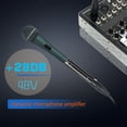 thumbnail image 2 of Amplificador Micrófono Dinámico Preamplificador 48V S 28dB Ganancia para DM1, 2 of 9