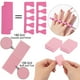 thumbnail image 3 of Juego de herramientas de pedicura Tecbeauty con 102 separadores de dedos y 50 miniamortiguadores, 3 of 7