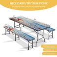 thumbnail image 2 of Funda de almacenamiento para mesa y banco YEYE JUICE, 3 unidades, impermeables, 183 x 76 cm, 2 of 7