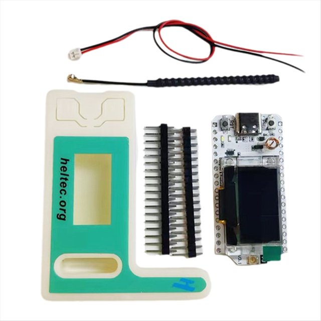 Placa de Desarrollo LoRa32 V3-868MHZ ESP32 LoRa, Placa de Desarrollo Wifi Bluetooth con Carcasa Integrada SX1262 para