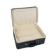 thumbnail image 4 of Caja de joyería para brazaletes, estuche de cuero PU para pulseras, organizador de joyas, estuche de exhibición para Blanco y negro, 4 of 8