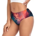 thumbnail image 2 of Fotbe Cosmic Paint Swirl Calzones Estampados para Mujer – Ropa Interior de Algodón, Cómoda, Suave y Elástica-XX-Large, 2 of 6