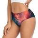 thumbnail image 2 of Fotbe Cosmic Paint Swirl Calzones Estampados para Mujer – Ropa Interior de Algodón, Cómoda, Suave y Elástica-XX-Large, 2 of 6