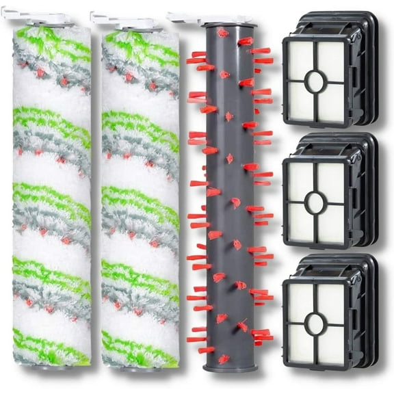 JoyBros Replacement Parts for Bissell CrossWave Max 2554 2554A 2590 2593 2596 and HydroSteam 35151 3515 35152 3513 3518 Brush,Filter