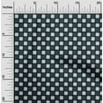 thumbnail image 1 of oneOone Cotton Poplin Fabric Check Ikat Fabric Prints By Yard 42 Inch Wide, 1 of 4