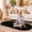 Black, variant on SARAG 3x3ft Round Area Rug for Bedroom,Fluffy Circle Rugs for Living Room Kids Room,Home Decor Shaggy Carpet Fuzzy Plush Rug for Nursery Room,Orange