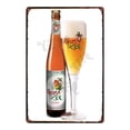 thumbnail image 4 of Letreros de hojalata de cerveza belga vintage Brugse Zot La Trappe para pared, bar, pub, cocina, café, decoración del hogar, 30 x 20 cm, DU-8282A, 4 of 5