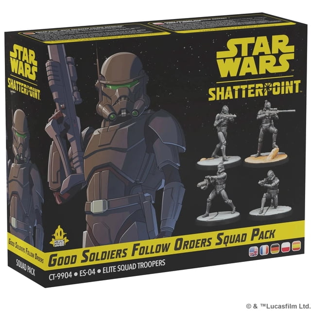 Star Wars Shatterpoint : Good Soldiers Follow Order Squad Pack