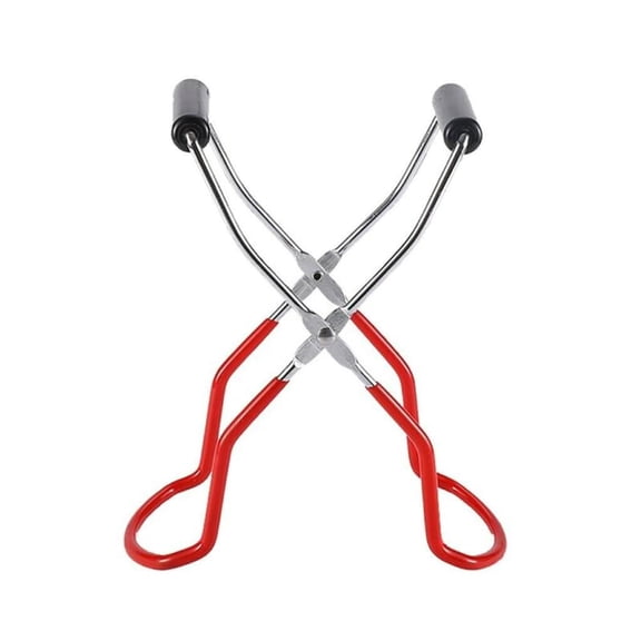 Canning Jar Lifter For Water Bath Canning: Durable Material Canning Jar Lifter, Stainless Steel Jar Lifter With   Hinge Action, Heat Protection, And Non-Slip Coating,