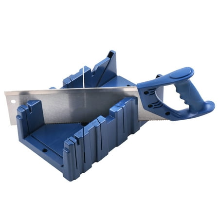 

BToBackyard Mitre Saw Box Woodworking Clamping Hand Mitre Box with 45掳 90掳 Angle Slot Types For Woodworker Carver Carpenter S M L
