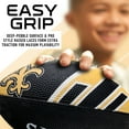 thumbnail image 3 of Franklin Sports NFL New Orleans Saints Football - Youth Football -  Mini 8.5" Rubber Football - Perfect for Kids - Team Logos and Colors!, 3 of 7