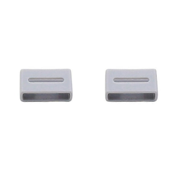 2pcs Resin Watchband Decorative Smartwatch Band Stylish Watch Replacement Strap Compatible for BABY-G (Gray)