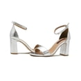 thumbnail image 2 of Zapatilla Para Mujer Fiesta Vestir Graduación Color Plata plateado 23.5, 2 of 6