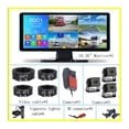 thumbnail image 1 of 10.36 " Touch 4 Channels Split Screen Car MP4 Recorder Monitor With AHD Backup Camera DVR For Truck Bus Pickup Trailer ,Clear Images, 1 of 7