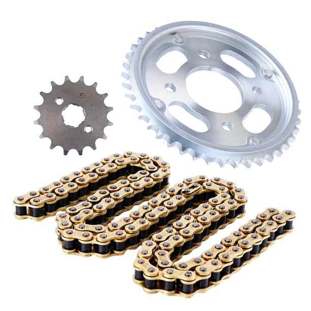 Gold Reinforced Chain Drag Kit Compatible for Honda Cargo150/gl150