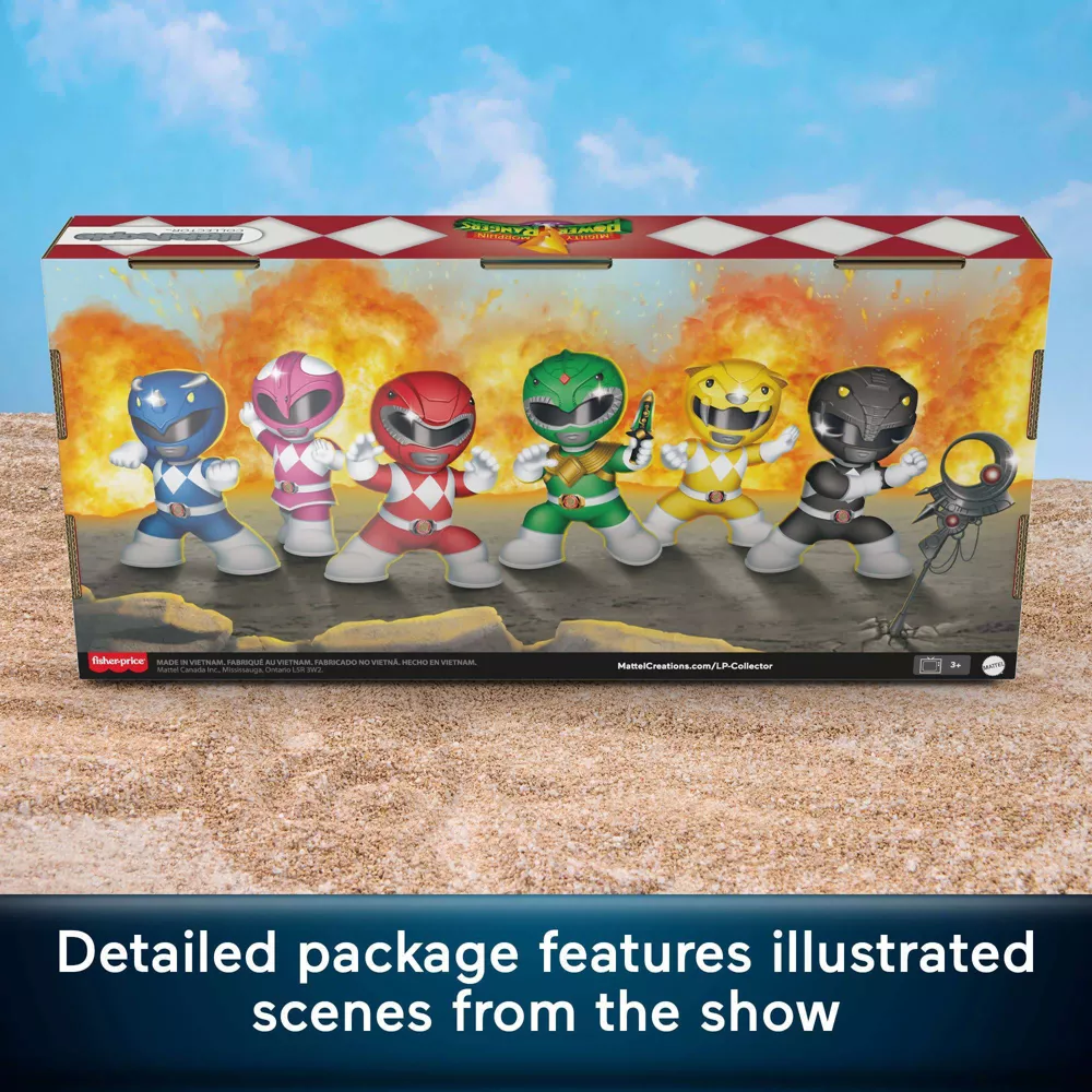 Fisher-Price Little People Collector Power Rangers Special Edition Set