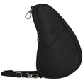 thumbnail image 2 of AmeriBag 10" Microfiber Crosbody Sling Baglett (Black), 2 of 9