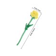 thumbnail image 2 of IDEANATEGRATE Flores Artificiales Amarillas Realistas De Alta Calidad Para Arreglo Decorativo En Hogar Y Oficina, 2 of 8