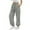 Gray, variant on SwiftWear Women's High Waisted Drawstring Sweatpants Soft Lounge Joggers with Elastic Ankle Cuffs Relaxed Fit Casual Pants S-2XL