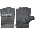 thumbnail image 3 of Guantes de medio dedo, guantes de trabajo transpirables, guantes de moto, antideslizantes para caza y senderismo, 3 of 4