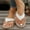 White, variant on SMihono Sandals Womens Summer Plus Size Women's Flat Shoes Ladies Beach Sandals Summer Non-Slip Causal Slippers Flip Flops Slipper On Clearance
