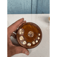 thumbnail image 3 of NamasteHimalayas Classic Wooden and Brass Gram Balance Scale – Vintage Weighing Tool, 3 of 5
