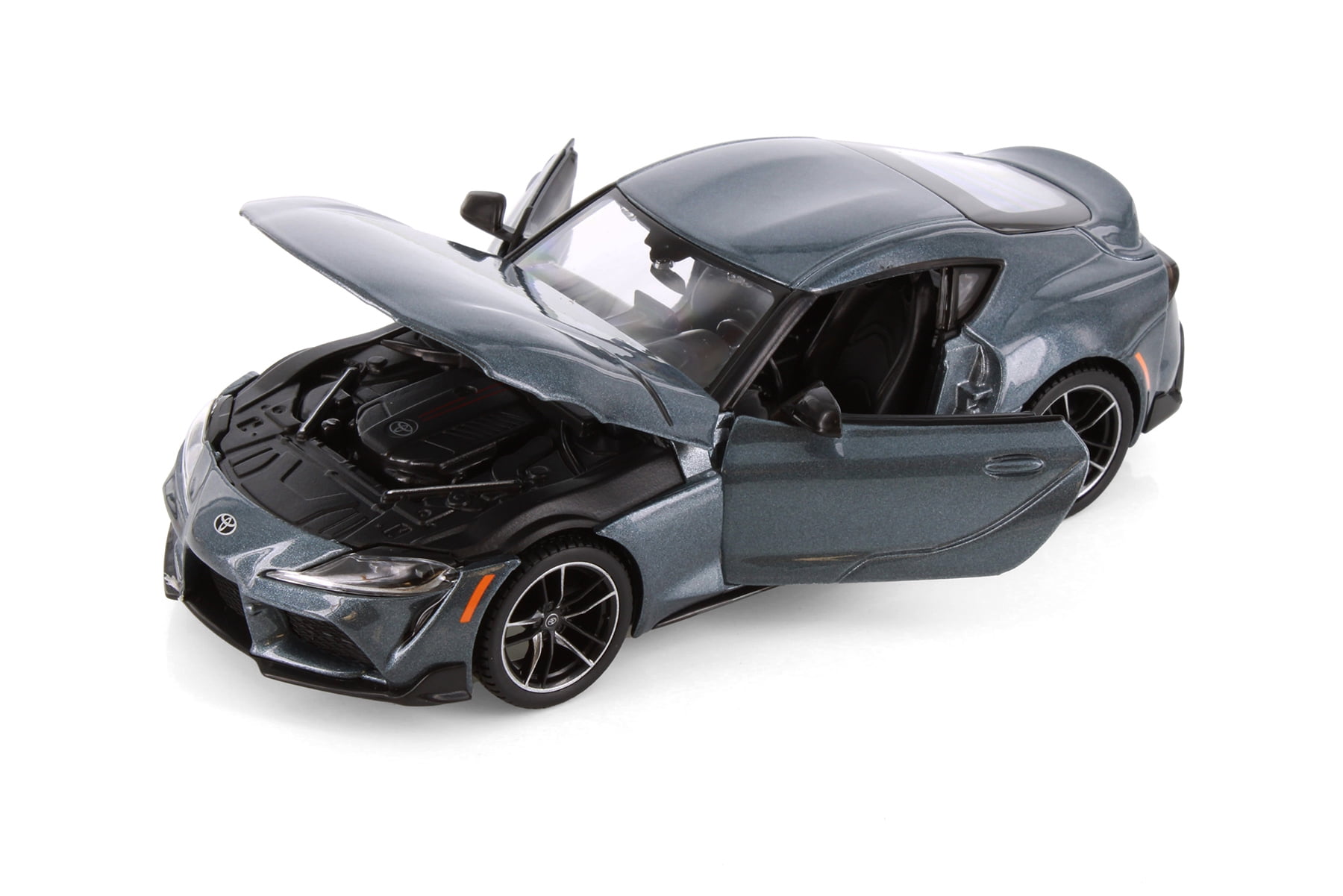 2022 Toyota GR Supra, Gray - Showcasts 38917GY - 1/24 Scale Diecast Model Car