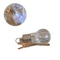 thumbnail image 2 of Led Hair Barrettes Glowing Hair Clip Light Bulb Hair Clip Hair Bangs Clip Bangs Pin Bulb Hairpins Y2KHair Accessories, 2 of 9