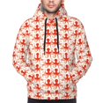 thumbnail image 4 of KLL Octopuses1 Print Mens Hoodie Long Sleeve Casual Pullover Hooded Sweatshirt Fashion Drawstring Hoodies with Pocket-Medium, 4 of 6