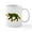 White, variant on CafePress - Eire Kells Wolf & Tiger - 11 oz Ceramic Mug - Novelty Coffee Tea Cup