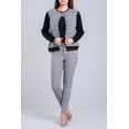 thumbnail image 1 of WOMENS SWEATER Black white, 1 of 5
