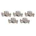 thumbnail image 1 of Skull Rivets, 50 Sets Silver Color Metal Studs with Screws, Art Craft Leather Clothing DIY, 1 of 7