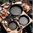 thumbnail image 2 of Pre-Seasoned Cast Iron Skillet – Small Vintage Frying Pan for Eggs, Steak & More | Natural Non-Stick, No Chemical Coating | Oven & Stovetop Safe, 2 of 11