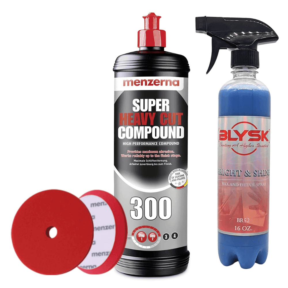 Blysk Car Care Detailing and Polishing Compounds300 Super Heavy Cut