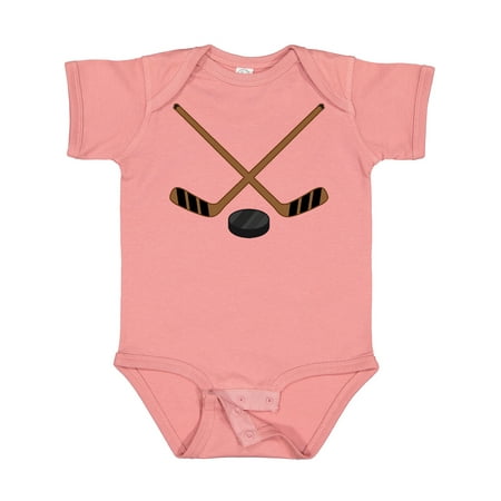 

Inktastic Sports Hockey Sticks Gift Baby Boy or Baby Girl Bodysuit
