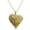 Gold, variant on Vintage Love Heart Angel Wing Pendant Necklaces for Women Unique Gift Gold Silver Plated Embossed Feather Choker Fashion Jewelry