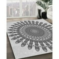 thumbnail image 2 of Ahgly Company Indoor Rectangle Patterned Smokey Gray Area Rugs, 4' x 6', 2 of 6