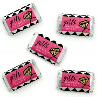 Big Dot of Happiness Girls Night Out - Candy Bar Wrappers Bachelorette  Party Favors - Set of 24